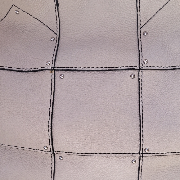 orYANY Yellow and Blue Geometric Shoulder Bag - Picture 4 of 16